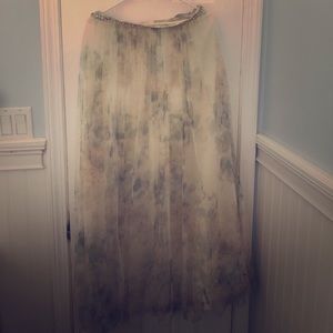 Jenny yoo bridesmaid skirt with belt BHLDN